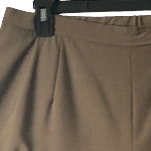 Talbots Classic Fit Stretch Trousers Dress Pants Women Size 12W Wool Blend Brown - Picture 7 of 13